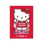 Hello Kitty Playful Pink 2026 Mini Desk Calendar