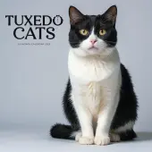 Tuxedo Cats 2026 Wall Calendar