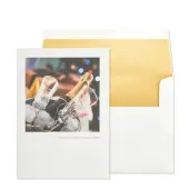 Champagne & Glasses Anniversary Card