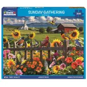 Sunday Gathering 500 Piece Puzzle