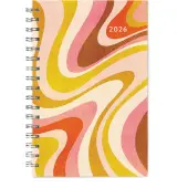 Designer Groovy Swirls Weekly 2026 Planner