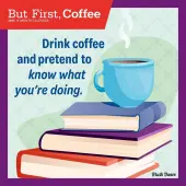 But First Coffee 2025 Wall Calendar