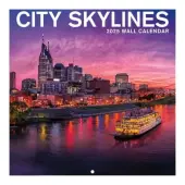 City Skylines 2025 Mini Wall Calendar