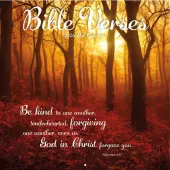 Bible Verses Photo 2026 Wall Calendar