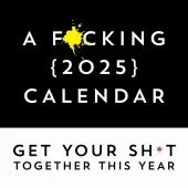 Fcking 2025 Wall Calendar
