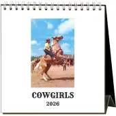 Cowgirls 2026 Easel Desk Calendar