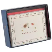 Mouse and Bird 10 Count Boxed Christmas Cards