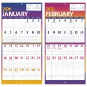 Large Print 2026 Mini Wall Calendar