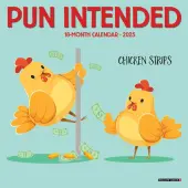 Pun Intended 2025 Mini Wall Calendar