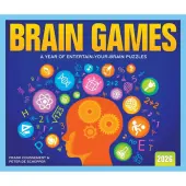 Brain Games 2026 Desk Calendar
