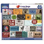 I Love Dogs 1000 Piece Puzzle