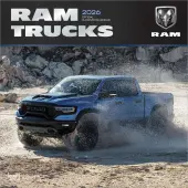 Ram Trucks 2026 Wall Calendar