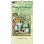 Bountiful Blessings 2026 Vertical Wall Calendar by Susan Winget