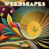 Weedscapes 2025 Wall Calendar