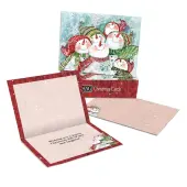 Snowman Gathering Classic Boxed Christmas Cards