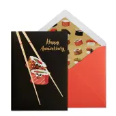 Sushi Anniversary Card