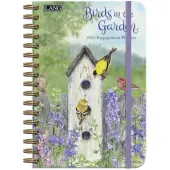 Birds in the Garden by Jane Shasky 2025 Spiral Engagement Planner
