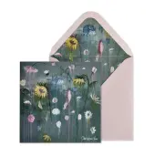 Scatter Floral Greeting Card