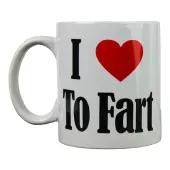 I Heart to Fart 16 Ounce Mug