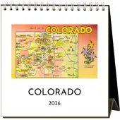 Colorado Nostalgic 2026 Easel Desk Calendar