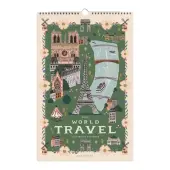 World Travel 2026 Wall Calendar