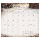 Cabin View 2026 Magnetic Calendar by Darrell Bush