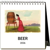 Beer Nostalgic 2026 Easel Desk Calendar