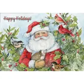 Woodland Santa Petite Christmas Cards