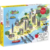 New York City Map 1000 Piece Puzzle