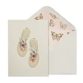 Sandal Happy Birthday Greeting Card