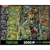 TMNT Thru the Years 3000 Piece Puzzle
