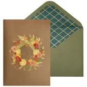 Fall Citrus Wreath Fall Card