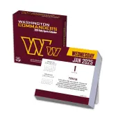 NFL Washington Football Team 2025 Desk Calendar
