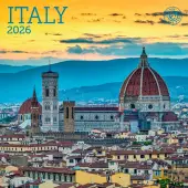 Italy 2026 Mini Wall Calendar