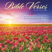 Bible Verses 2026 Wall Calendar
