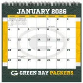 NFL Green Bay Packers 2026 Easel Desk Calendar