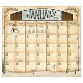 Folk Art by David Harden 2026 Magnetic Calendar