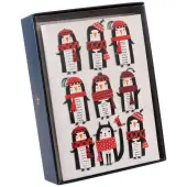 Penguins and Cat 8 Count Boxed Christmas Cards
