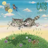 Cats Exclusive with Bonus Print 2026 Wall Calendar by Gary Patterson