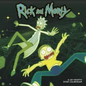 Rick and Morty 2026 Mini Wall Calendar