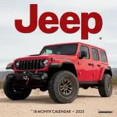 Jeep 2025 Mini Wall Calendar