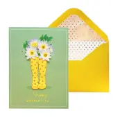 Boots with Flowers Mother's Day Card