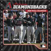 MLB Arizona Diamondbacks 2026 Wall Calendar