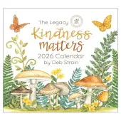 Kindness Matters by Deb Strain 2026 Wall Calendar