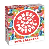 Wheel of Fortune 2026 Desk Calendar