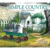 Simple Country 2026 Wall Calendar by Michael Humphries