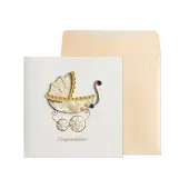 Bassinet New Baby Card