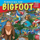 Searching For Bigfoot 2026 Wall Calendar