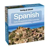 Lonely Planet Spanish 2026 Desk Calendar