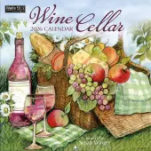 Wine Cellar 2026 Wall Calendar
